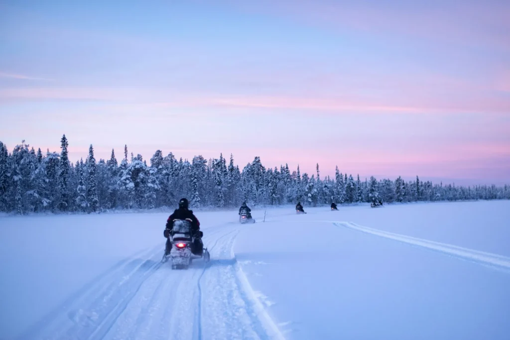 Explore the snow-draped forests and cozy villages of Lapland
