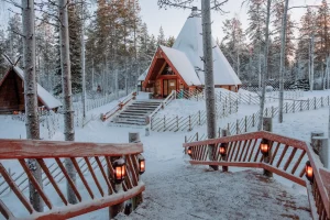 Feel the Arctic air upon arrival in Rovaniemi
