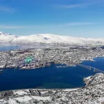 View of Tromso from the Storsteinen hill